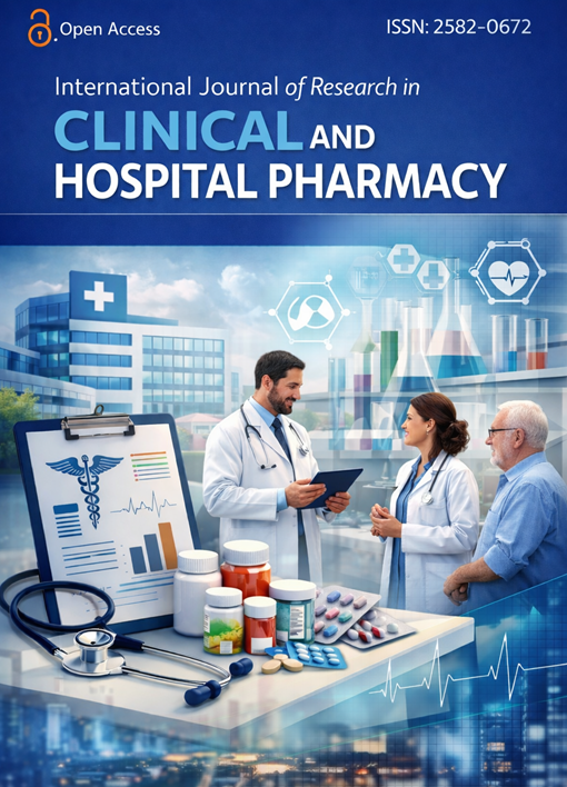 International Journal of Research in Clinical and Hospital Pharmacy