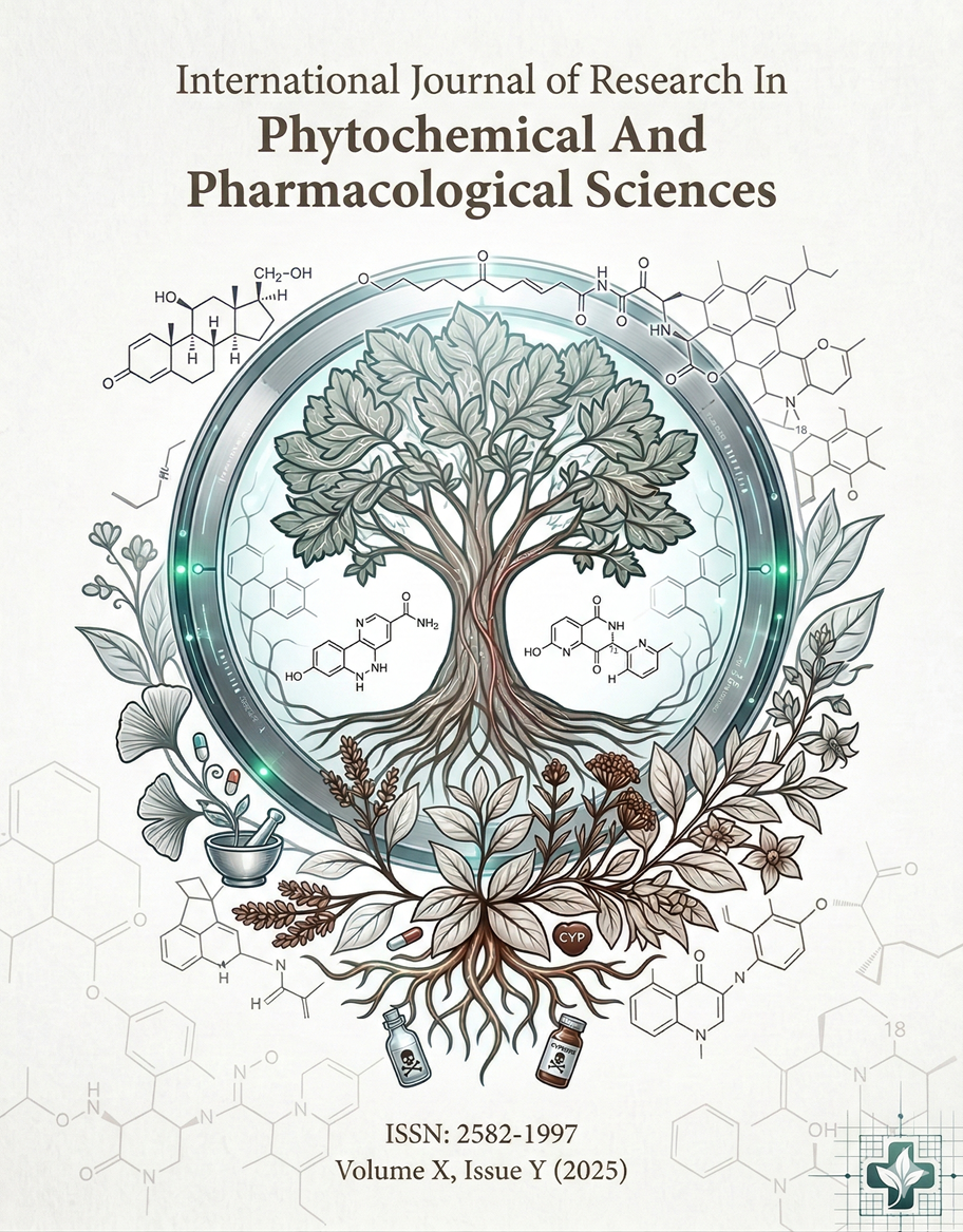 International Journal of Research In Phytochemical And Pharmacological Sciences